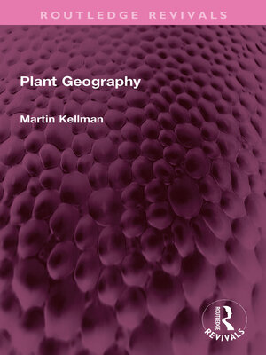 cover image of Plant Geography
